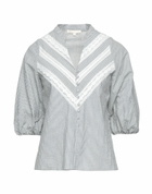 Maje Womens Top Midnight in Blue