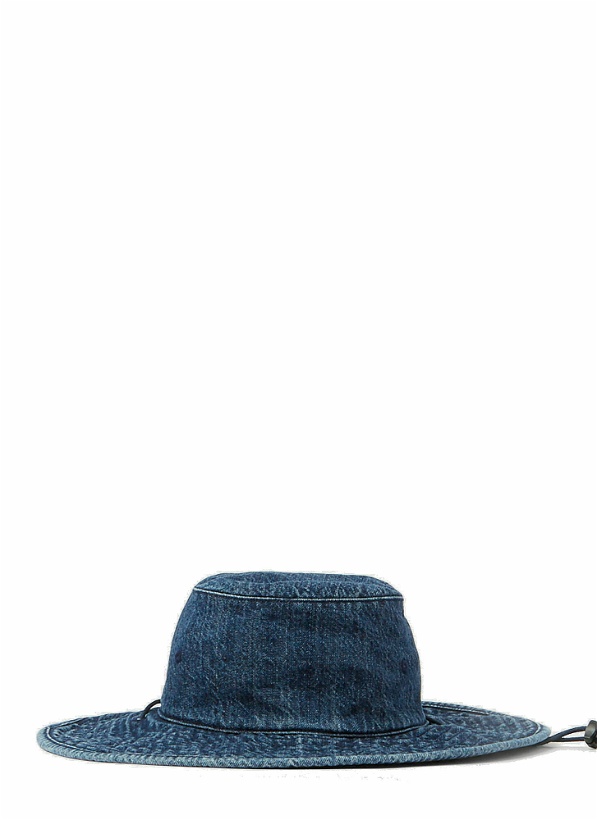 Photo: Our Legacy - Space Denim Bucket Hat in Blue