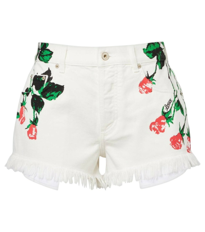 Photo: Loewe Paula's Ibiza floral denim shorts