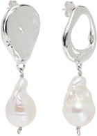 Alighieri Silver & White 'The Infernal Storm' Earrings