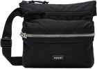 sacai Black Pocket Sacoche Bag