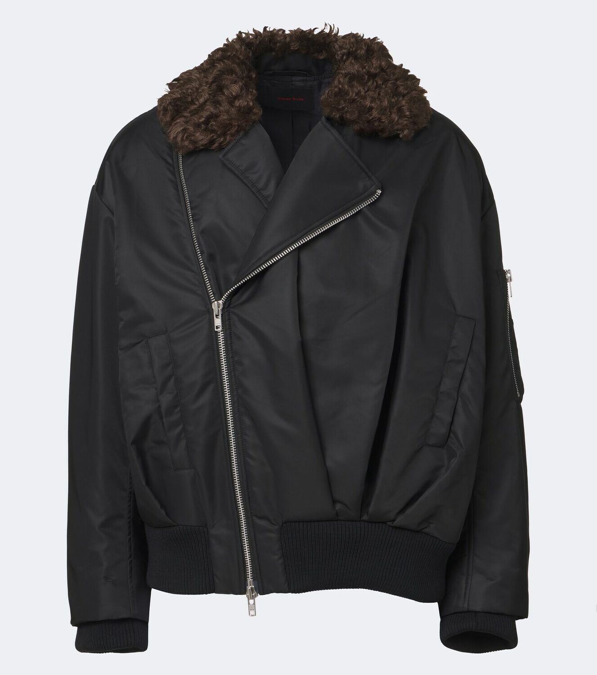 Simone Rocha Asymmetric blouson jacket
