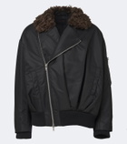 Simone Rocha Asymmetric blouson jacket