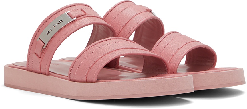 BY FAR Pink Easy Sandals By Far