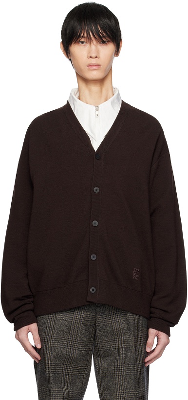 Photo: Wooyoungmi Brown Buttoned Cardigan