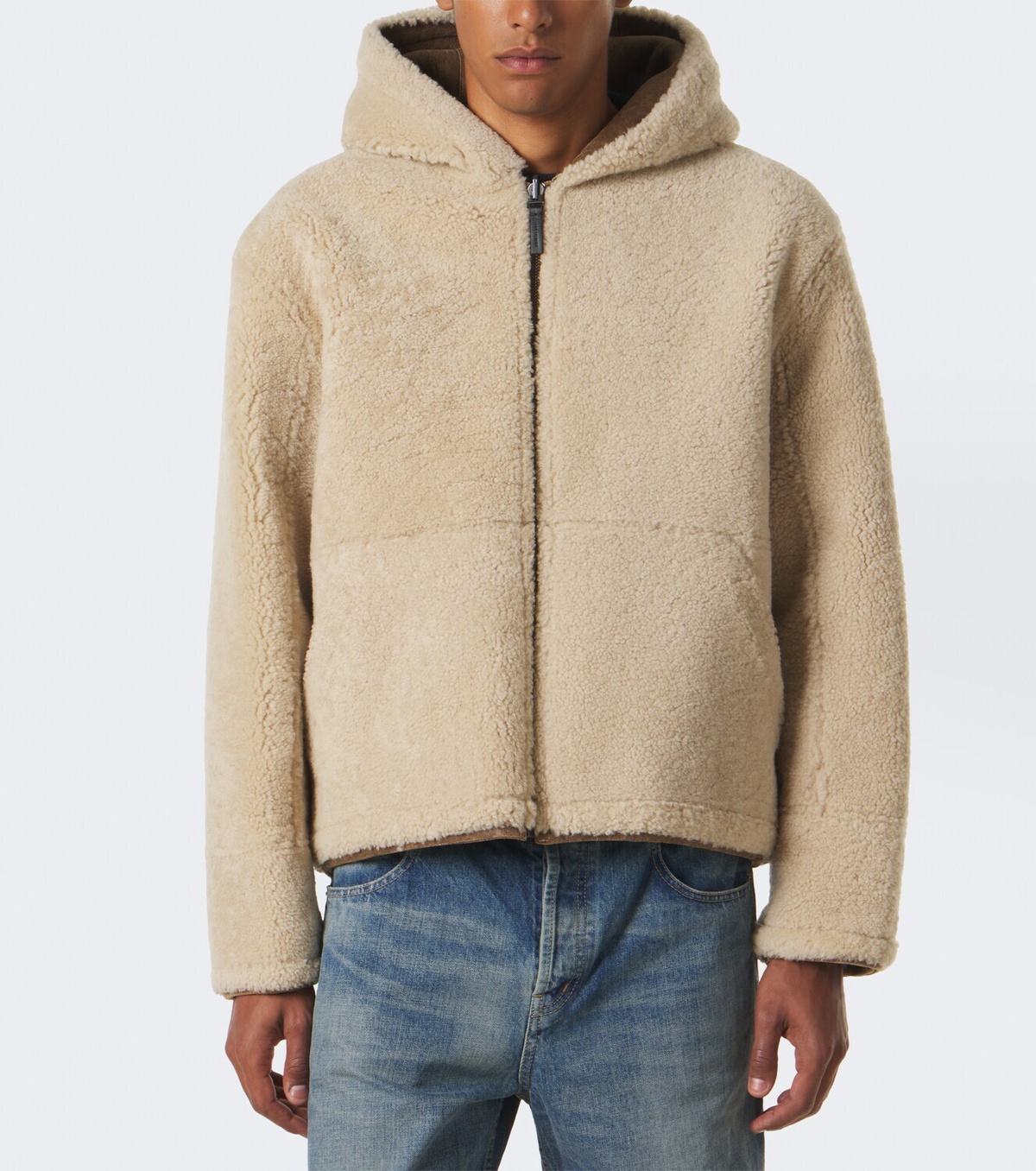 Yves Salomon Reversible shearling and leather jacket