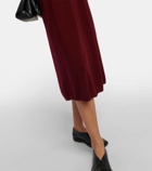 Lisa Yang Dolly strapless cashmere midi dress