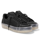 Rhude - V1 Leather-Trimmed Shell Sneakers - Black