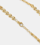 Sophie Buhai Small Circle 18kt gold-plated sterling silver link necklace