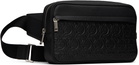 Ferragamo Black Gancini Belt Bag