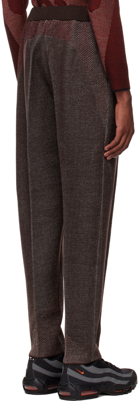 Saul Nash Brown Open Knit Lounge Pants