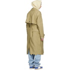 ADER error Beige Cinder Trench Coat