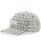 Butter Goods Men's Equipment Plaid Cap in Green