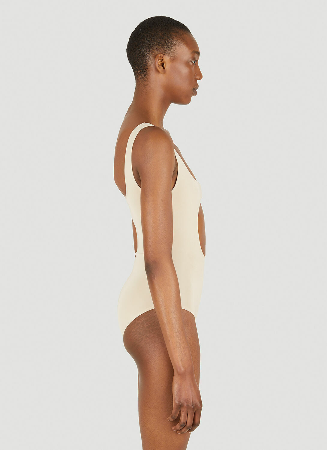 Courrèges Circle Button Bodysuit