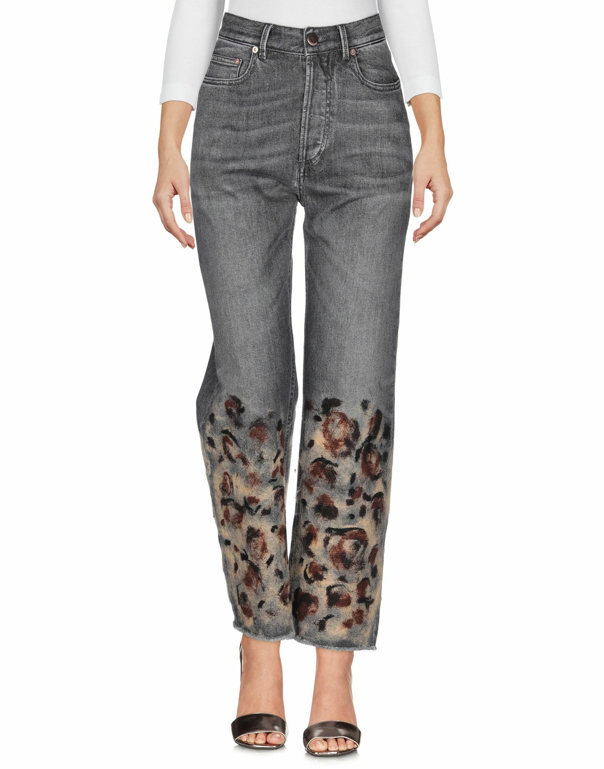 Pt Torino Womens Jeans in Grey