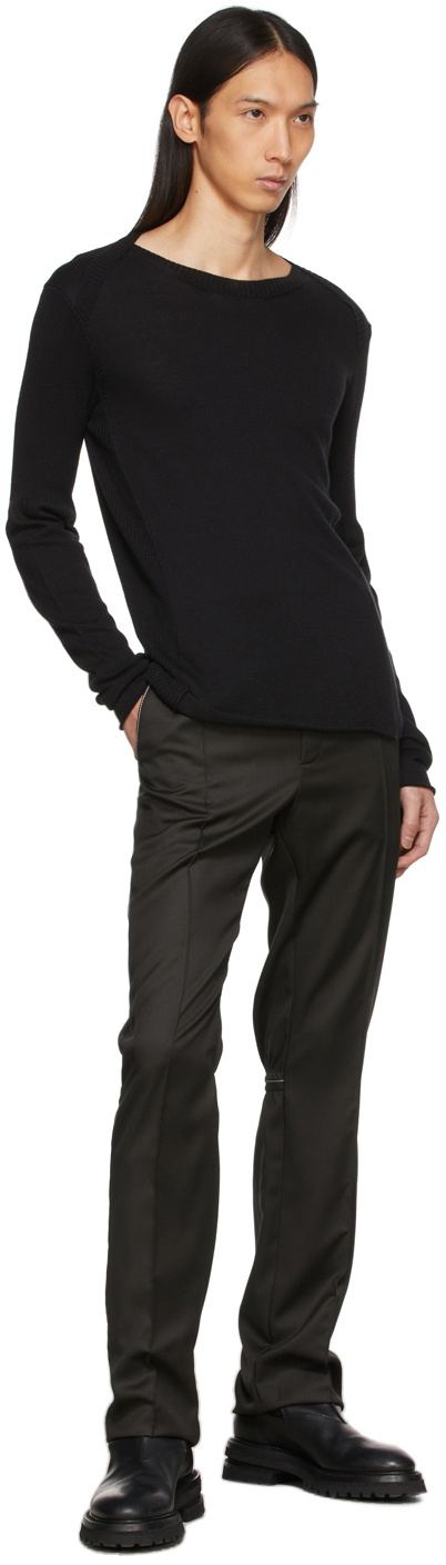 ADYAR SSENSE Exclusive Black Milano Long Sleeve T-Shirt