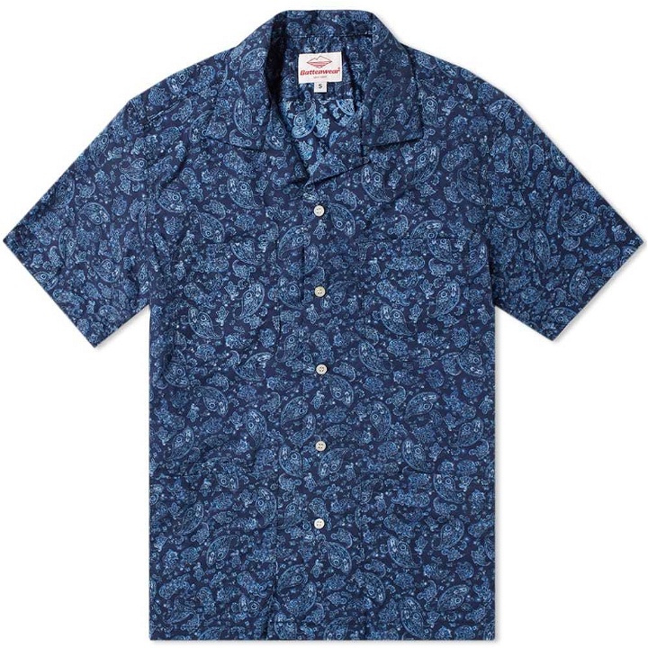 Photo: Battenwear Five Pocket Island Shirt Blue