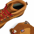 Danner Men's Cascade Crest Hiking Boot in Grizzly Brown/Rhodo Red