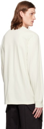 Moncler Off-White Patch Long Sleeve T-Shirt