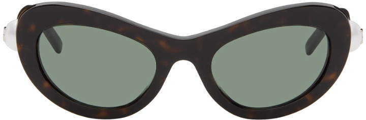 Photo: Givenchy Brown 4G Pearl Sunglasses