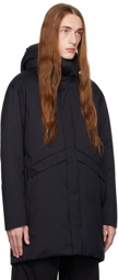 Moncler Black Aberden Down Coat