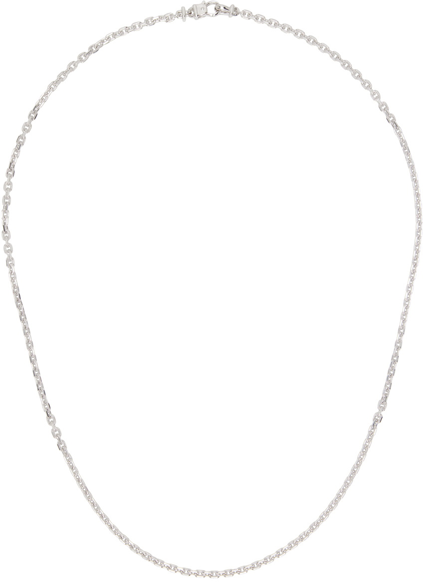 Tom Wood Silver Anker Chain Necklace Tom Wood