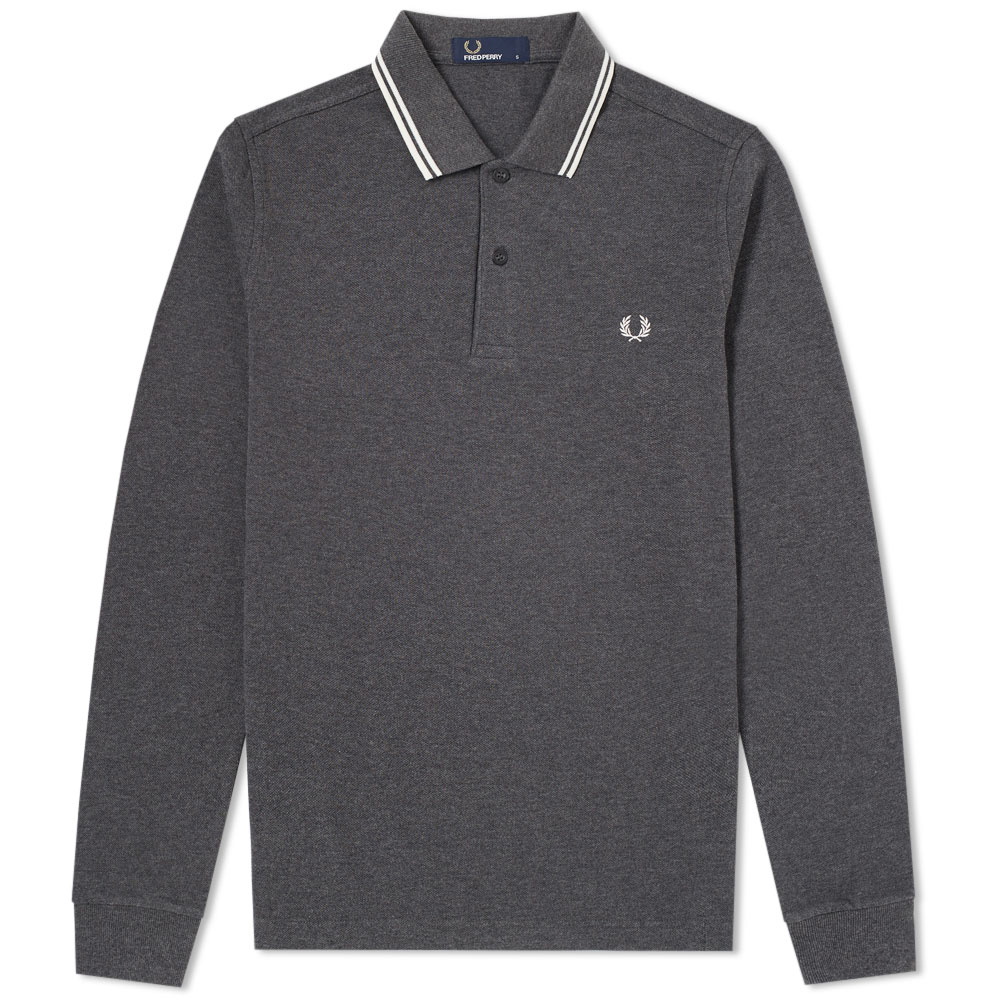 Photo: Fred Perry Long Sleeve Twin Tipped Polo