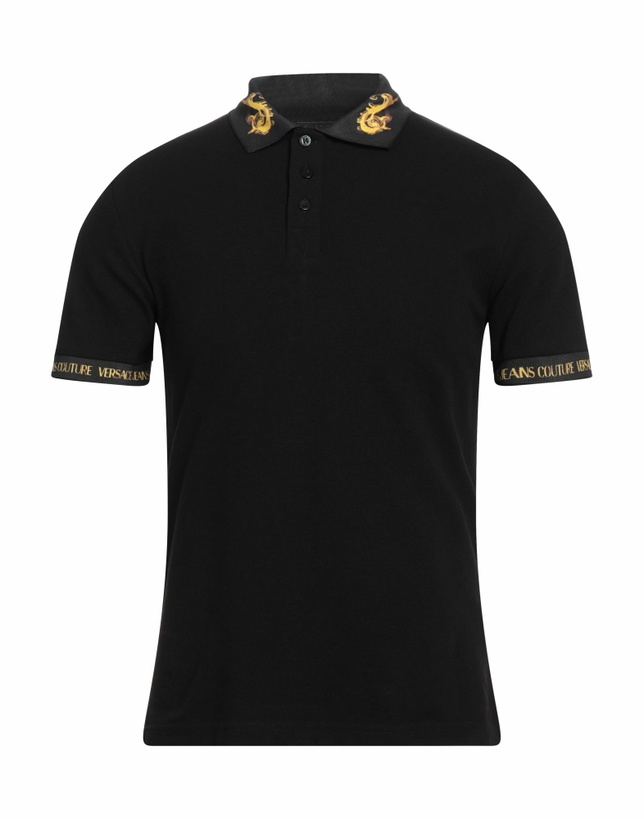 Photo: Versace Jeans Couture Mens Polo shirt in Black