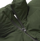 Aspesi - Quilted Shell Hooded Down Jacket - Men - Army green