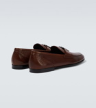 Dolce&Gabbana Logo leather loafers