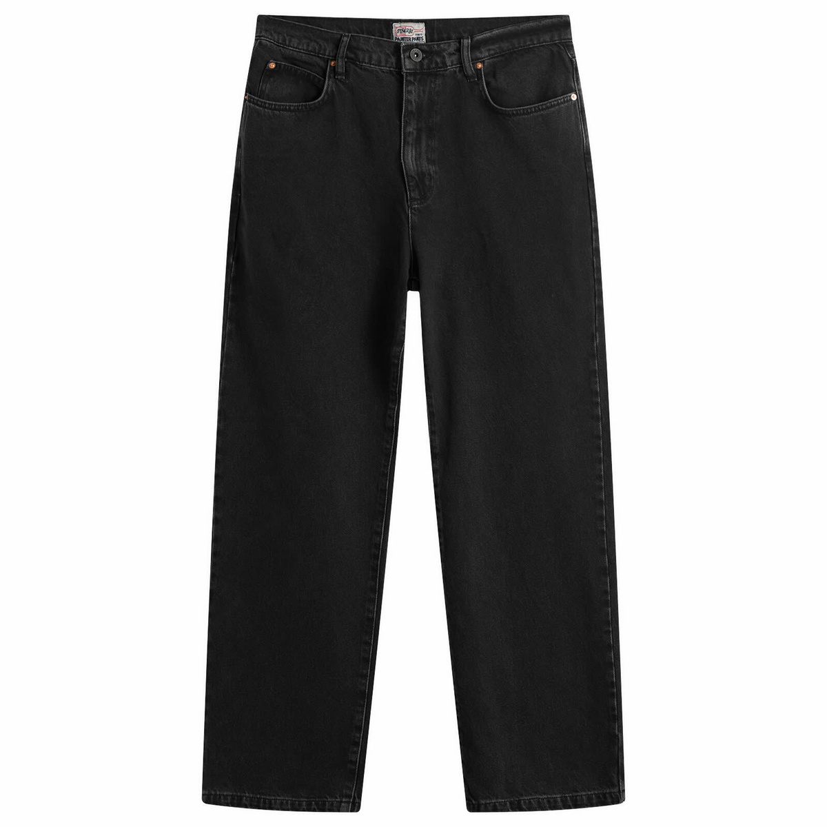 Stan Ray Men's Standard 5 Denim Jeans in Stonewashed Black Denim