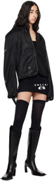 GREG ROSS Black All Weather Moto Jacket