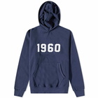 Uniform Bridge Men's 1960 Pullover Hoody in Navy