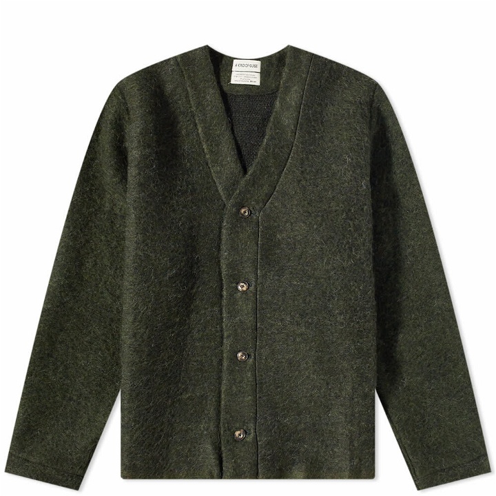 Photo: A Kind of Guise Men's Kura Cardigan in Fuzzy Forest