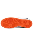 Nike Men's Air Force 1 Low Protro Sneaker in Obsidian/Orange/White