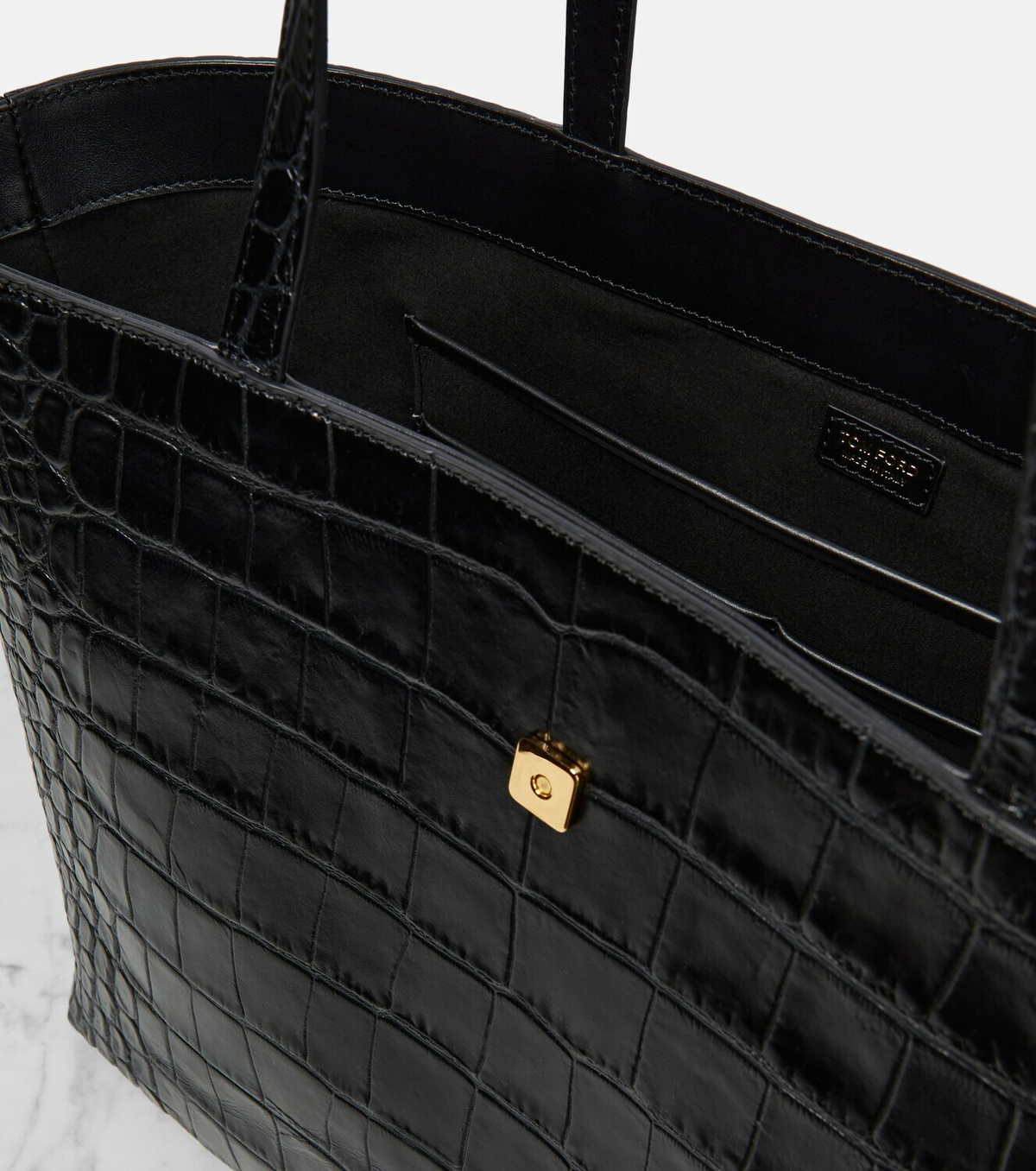 Tom Ford - TF Small leather tote bag TOM FORD