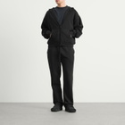 SKIMS Men's Zip Hoodie in Washed Onyx