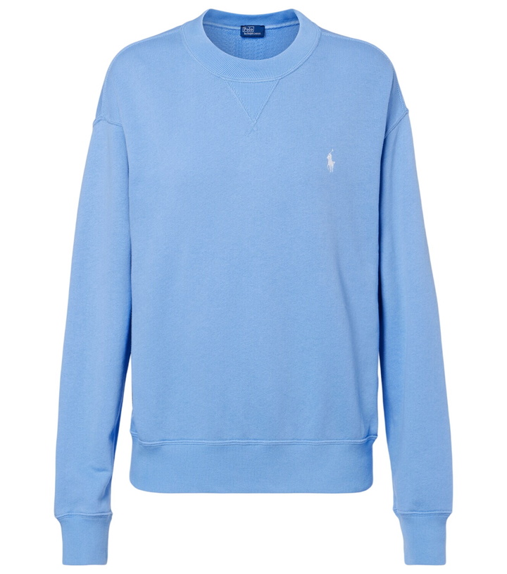 Photo: Polo Ralph Lauren Cotton-blend fleece sweatshirt