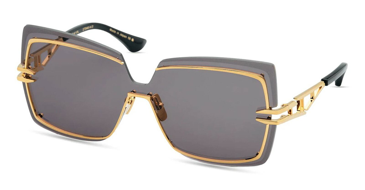 Dita Brokyn - Yellow Gold Sunglasses