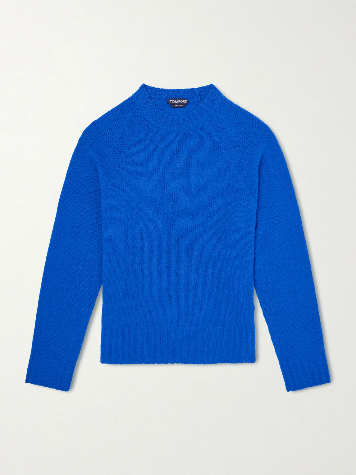TOM FORD - Brushed Cashmere Sweater - Blue
