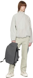 Côte&Ciel Gray Medium Isar Backpack