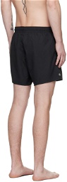 Lacoste Black Drawstring Swim Shorts