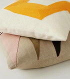 Jonathan Adler Ojai Path wool and cotton cushion
