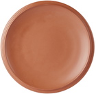 BKLYN CLAY Brown Saturn Dinnerware Chicken Dinner Plate