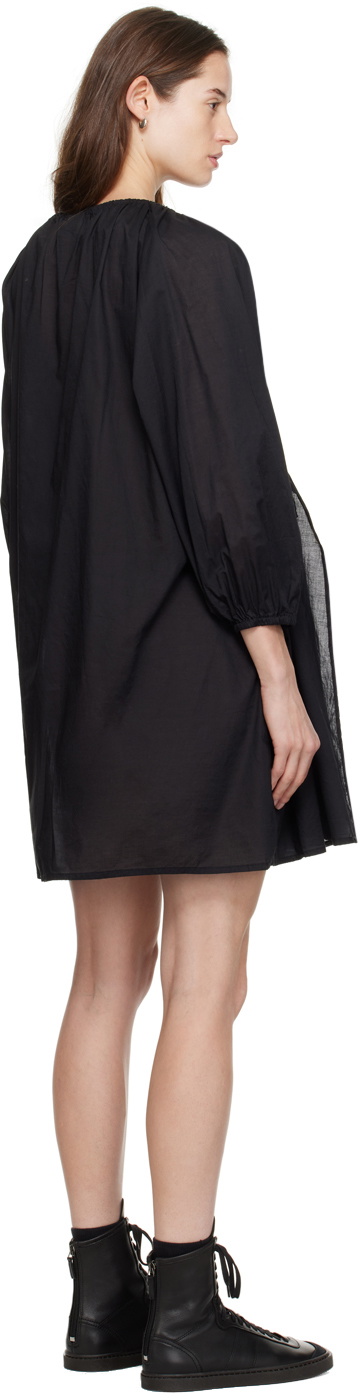 Deiji Studios Black 'The Arc' Minidress