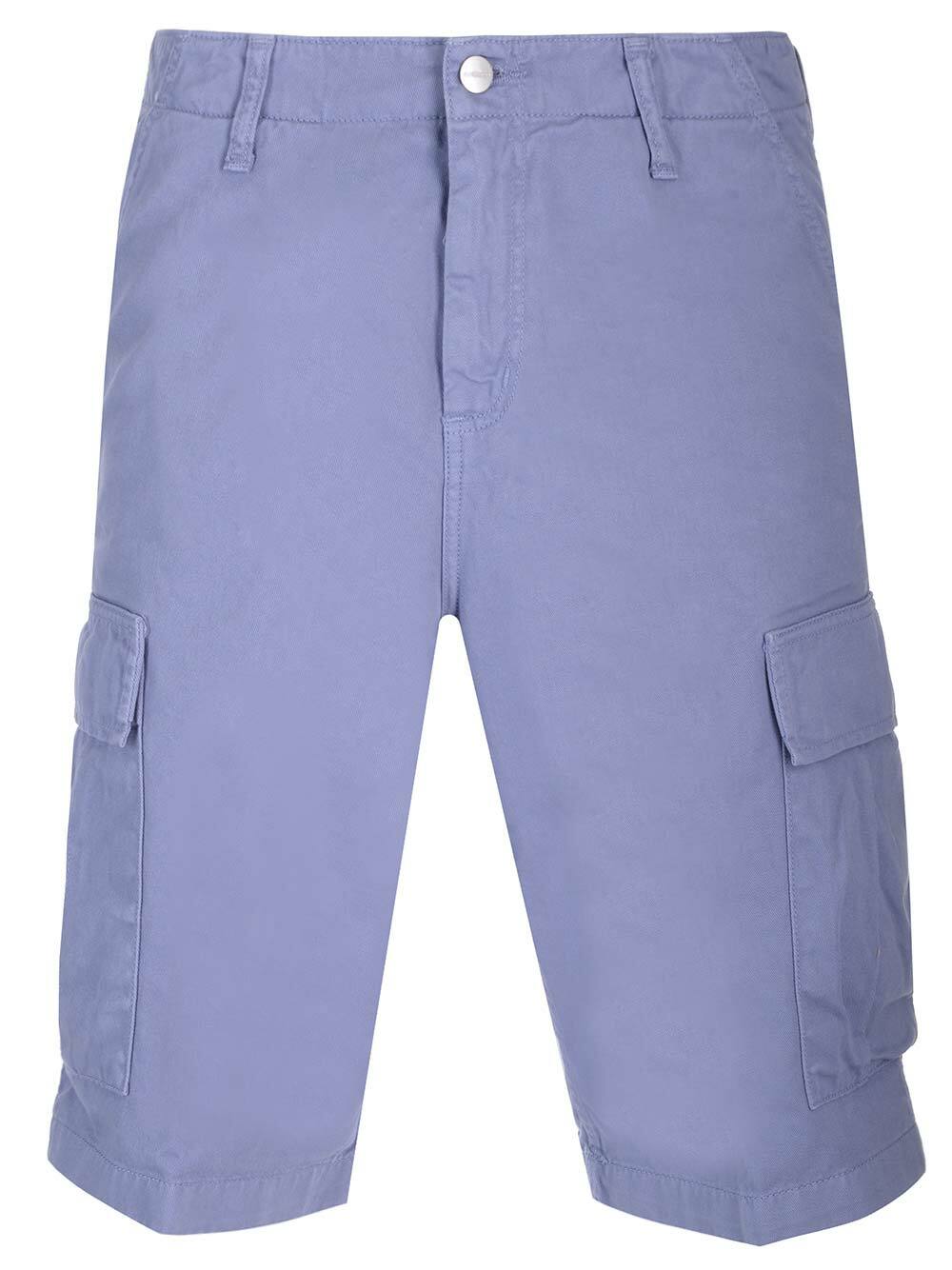 Carhartt Wip Men's Postal DK Cotton Blend Bermuda Shorts Iroko