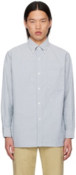 nanamica Navy Wind Shirt