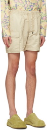 Jacquemus Beige Le Papier 'Le Cargo De Bain' Swim Shorts