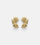 Jennifer Fisher Bow Small gold-plated earrings