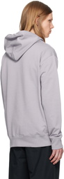 NORSE PROJECTS Purple 'Norse Standard' Hoodie